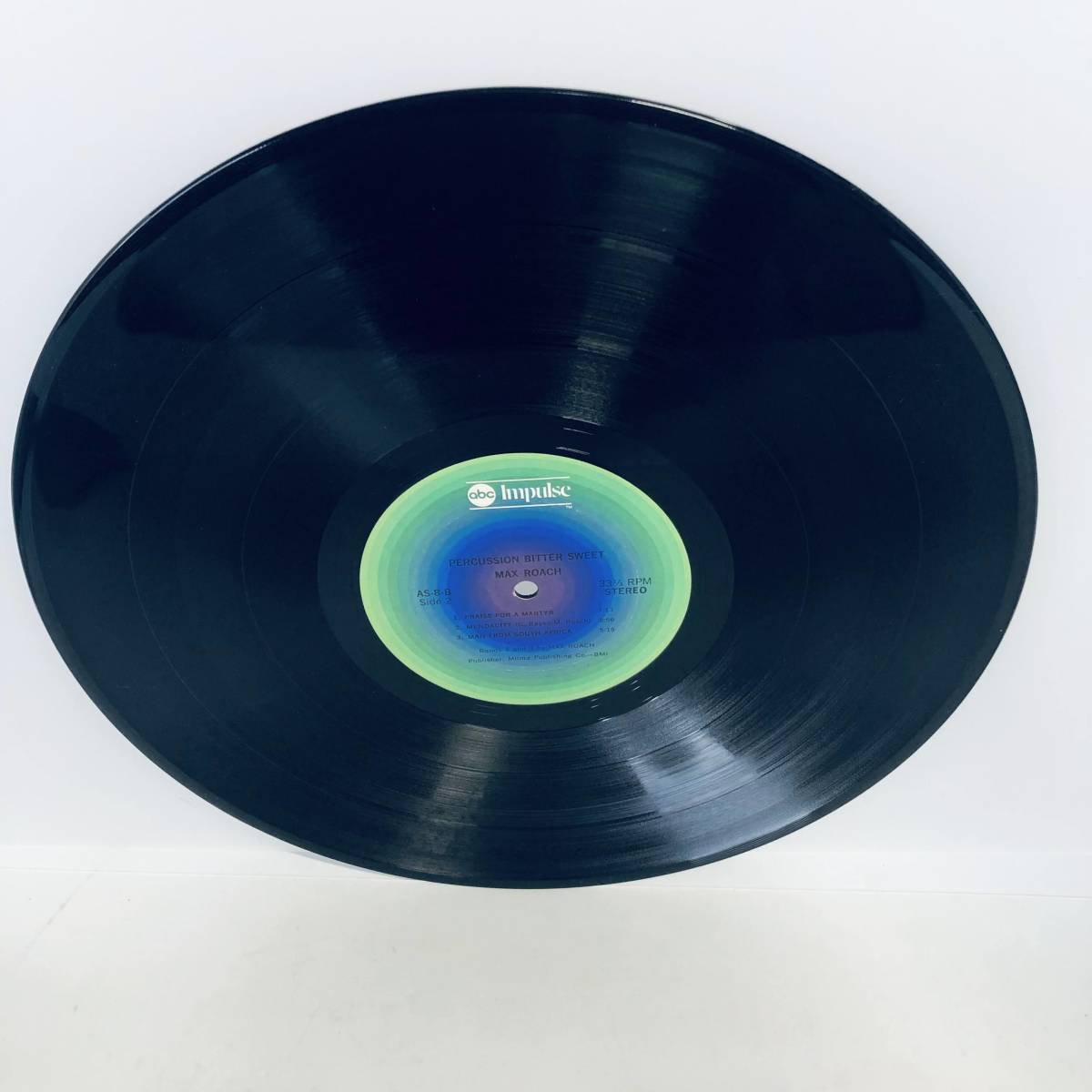 【LP】レコード 再生未確認 Max Roach「Percussion Bitter Sweet」（12インチ）/Impulse!(AS-8)/ジャズ ※まとめ買い大歓迎!同梱可能です_画像7