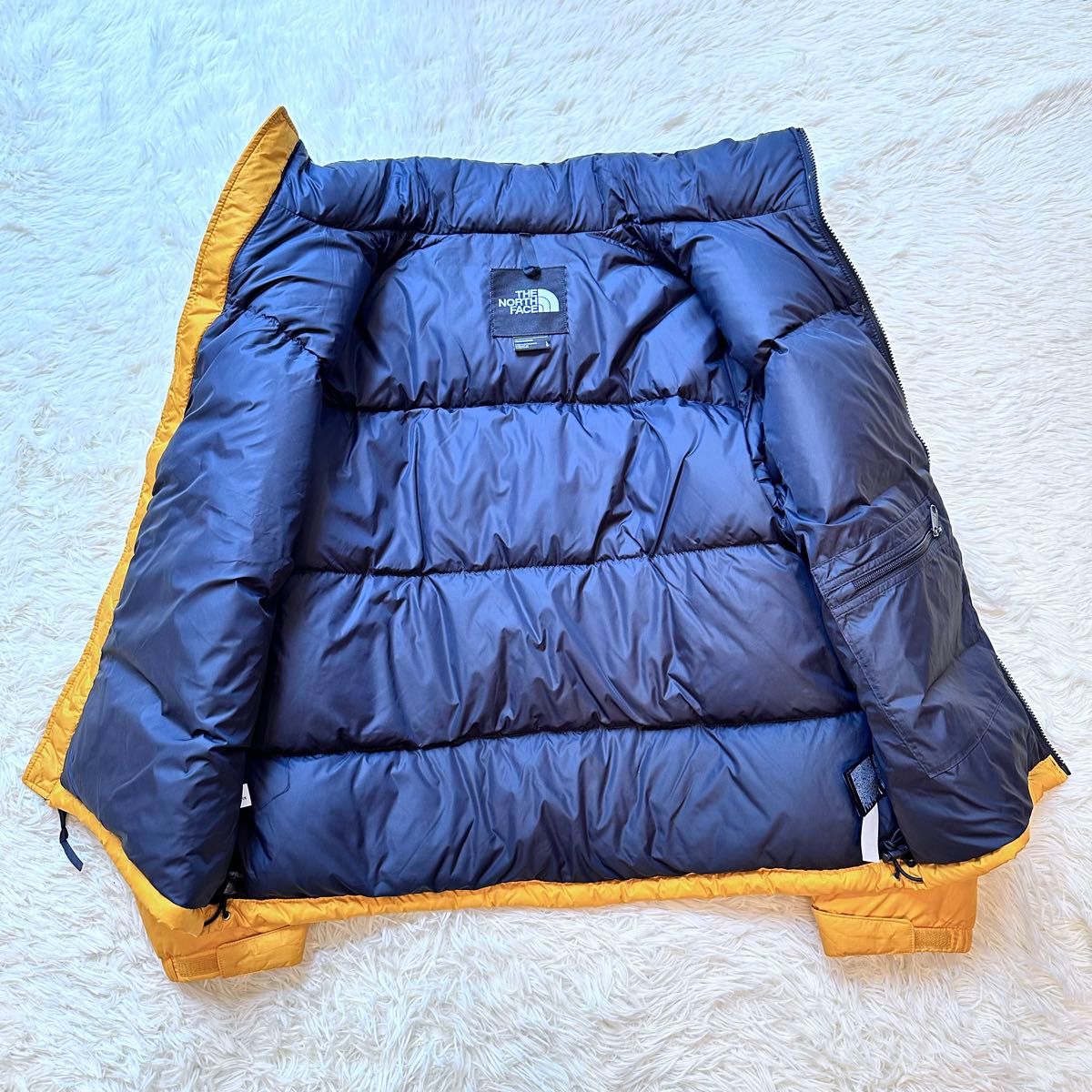 THE NORTH FACE ノースフェイス 1996 RETRO NUPTSE ヌプシ ダウン イエロー 黄 Lサイズ