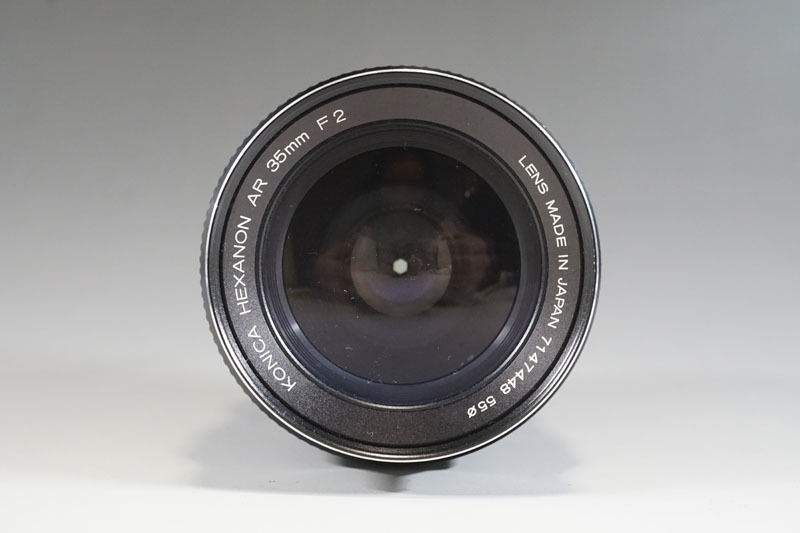 1円~スタート【533】KONICA/コニカ　KONICA　HEXANON　AR　35mm　F2　マニュアルフォーカス_画像2