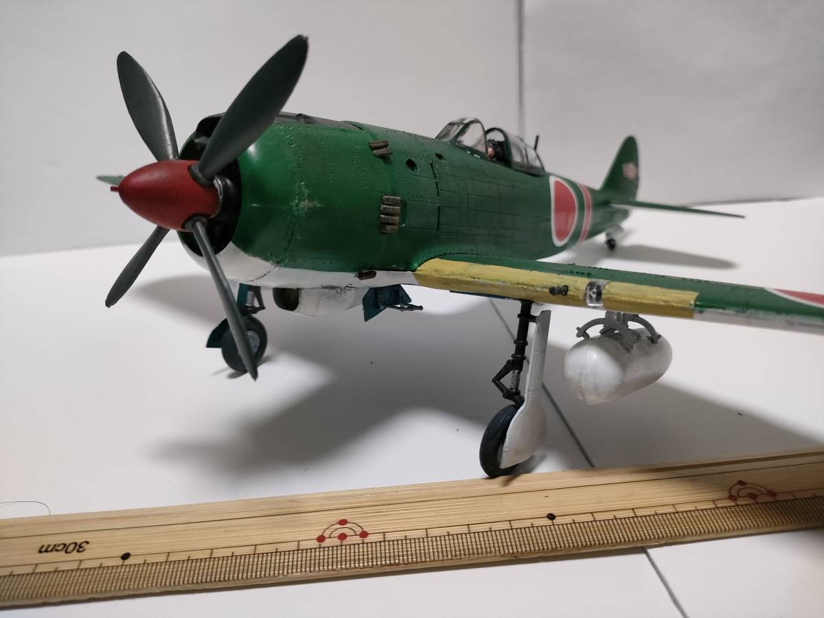 1/32 日本陸軍戦闘機4式戦闘機疾風　完成品　キャノピースライド開閉します。DOUGEISYA_画像5