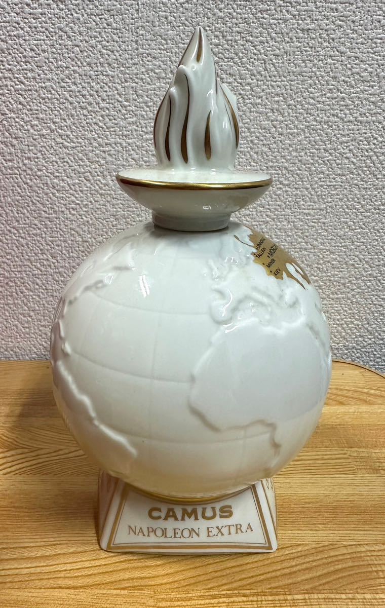 新品未開栓 CAMUS カミュ ナポレオン 1980 モスクワ オリンピック 五輪 陶器ボトル No.2125 箱付き_画像3