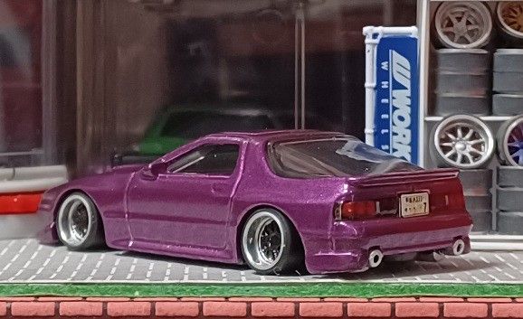 【ＲＸ―７☆ＦＣ３Ｓ】□改造□トミカ□カスタム□ミニカー□ホットウィール□深リム