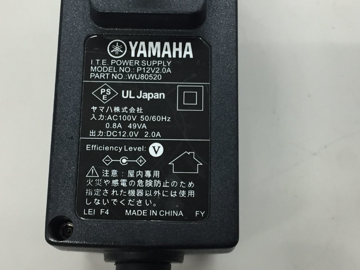 YAMAHA ACアダプタ P12V2.0A NVR510 NVR500 RT58i 用　10個セット 動作品 （管２F）