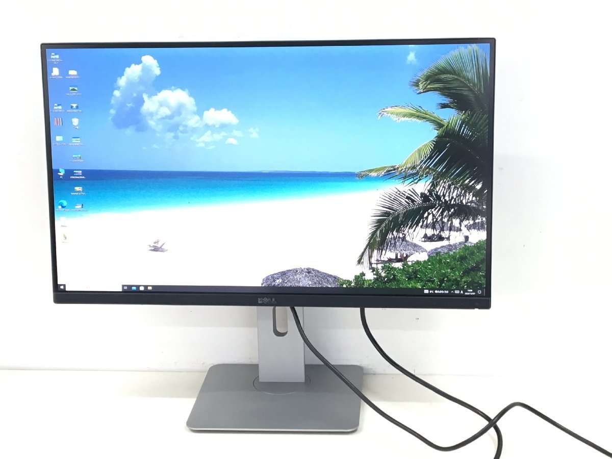 良品DELL27型 液晶モニター U2715Hc WQHD(2560x1440) 昇降・回転可能 輝度良い (管:2A-M)