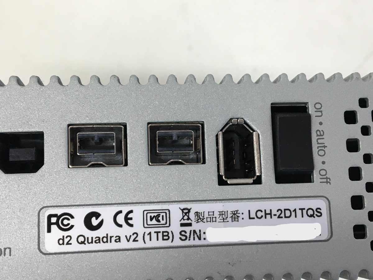 ( время использования 70H)LaCie 3.5 дюймовый вне есть жесткий диск 1TB LCH-2D1TQS б/у товар ( труба :2A7-M)
