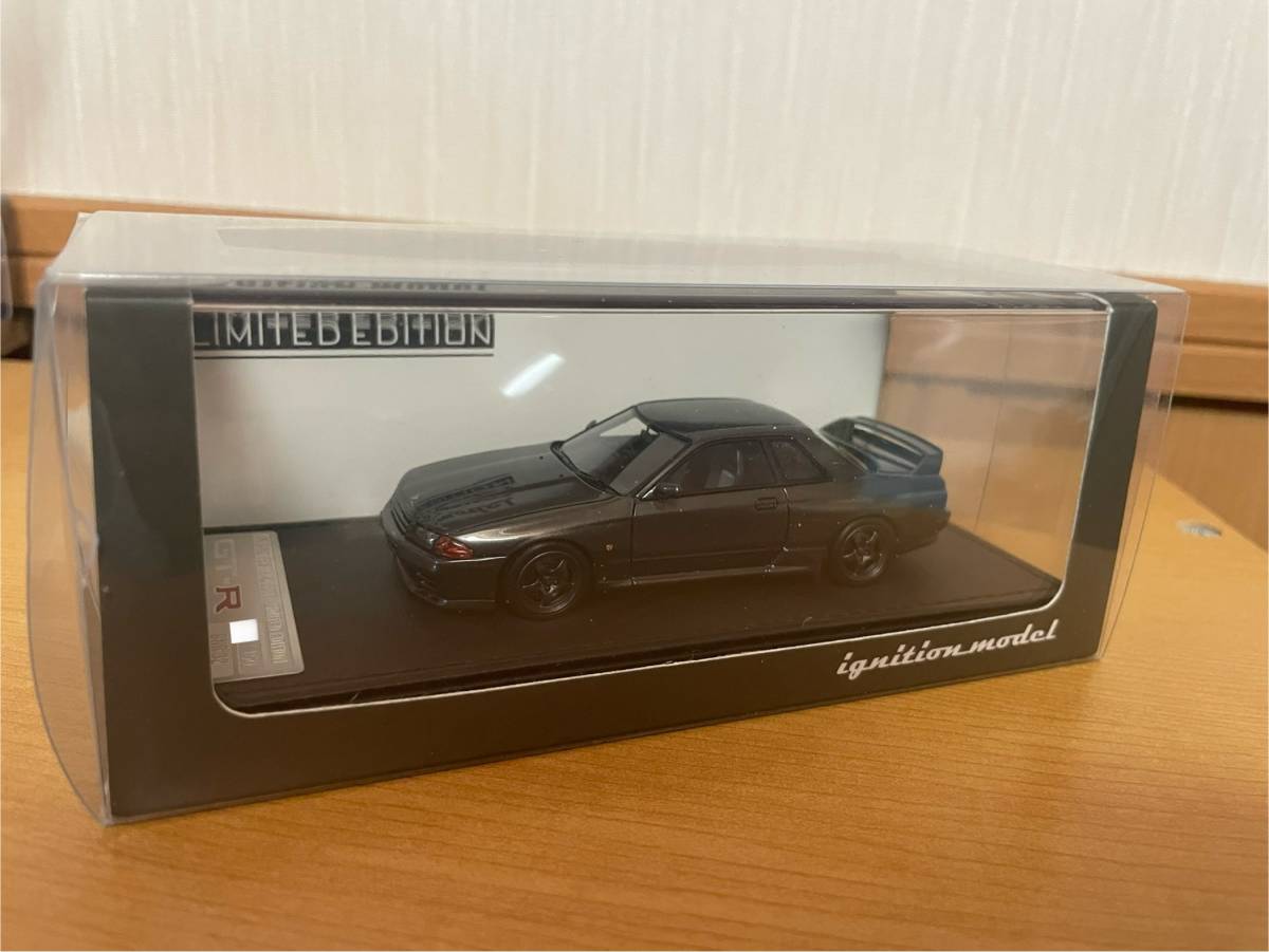 IGモデル　IG1281 1/43 スカイラインGT-R ニスモ（R32）2017ニスモフェスティバル　150台限定　シリアル番号付き　保護フィルム付き_画像1