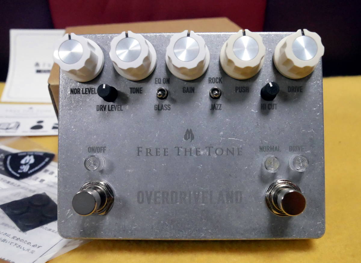 ☆ Free The Tone OVERDRIVELAND / ODL-1-CS 新品購入未使用同様品