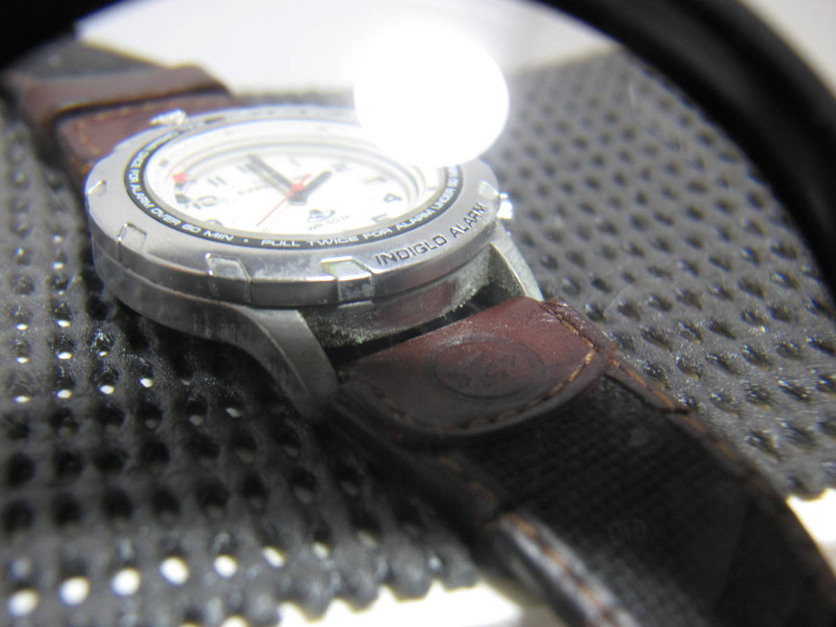 TIMEX タイメックス INDIGLO インディグロ EXPEDITION WR 50M クォーツ 腕時計 ジャンク品_画像5