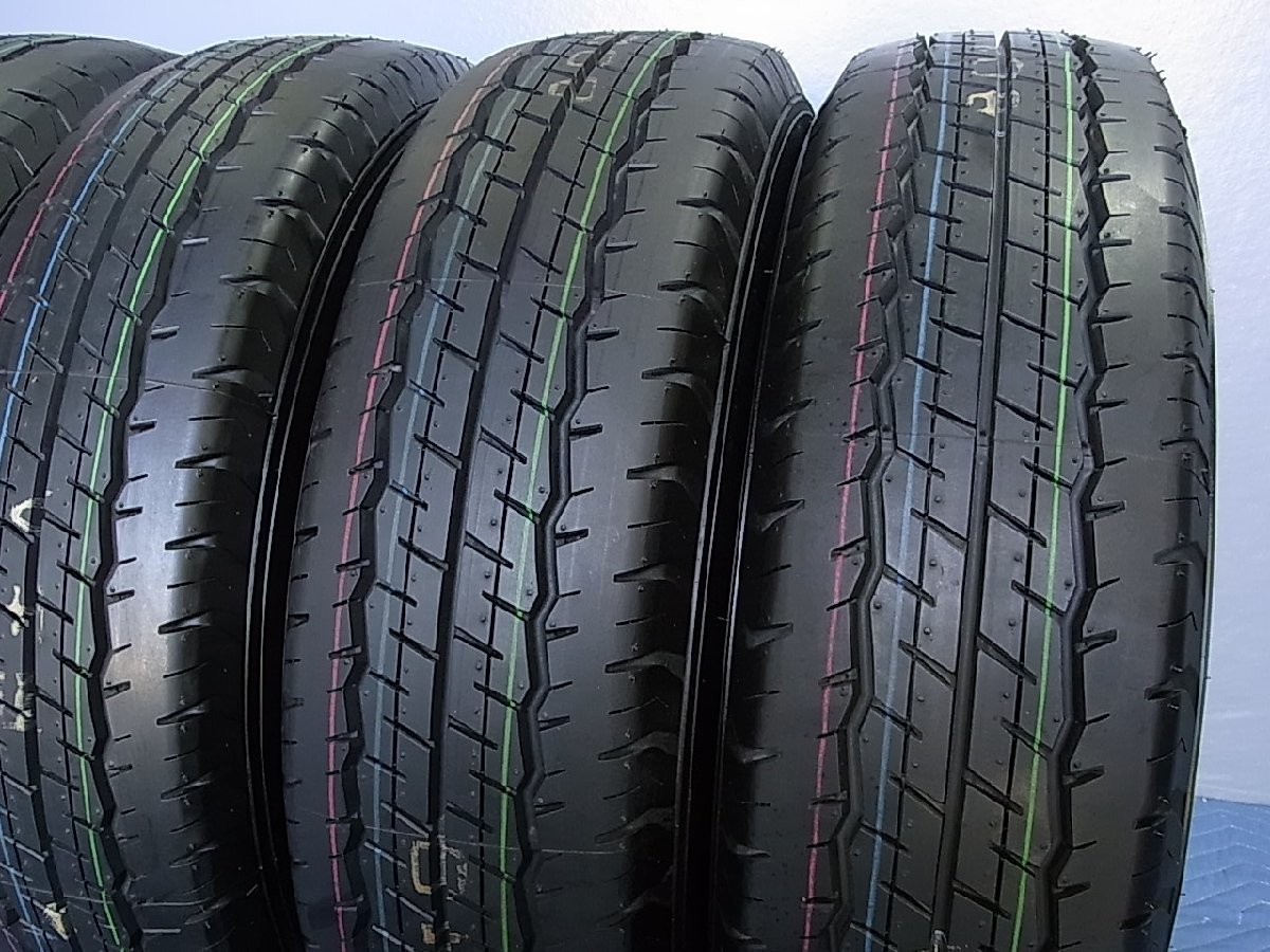 未走行 新車外し 2023年製 DUNLOP SP175N 195/80R15 4本 / 107/105N LT 200系 ハイエース ダンロップ_画像3