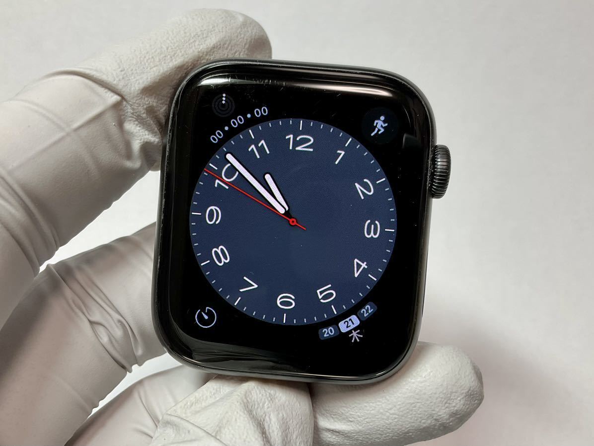 Apple Watch Series 5 GPSモデル 44mm スペースグレイ - 腕時計(デジタル)