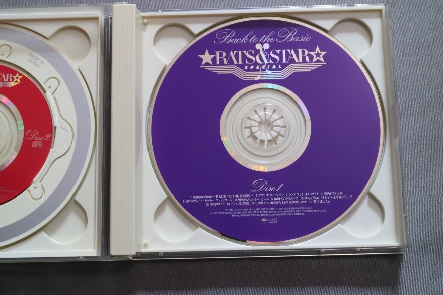 中古CD　2枚組 RATS & STAR Back to the Basic ラッツ&スター_画像3