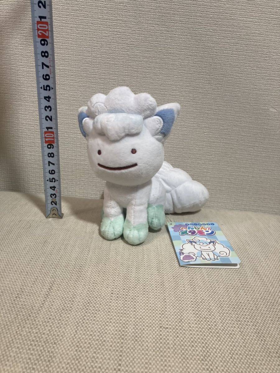 ポケットモンスター ぬいぐるみ 変身メタモン アローラロコン_画像1