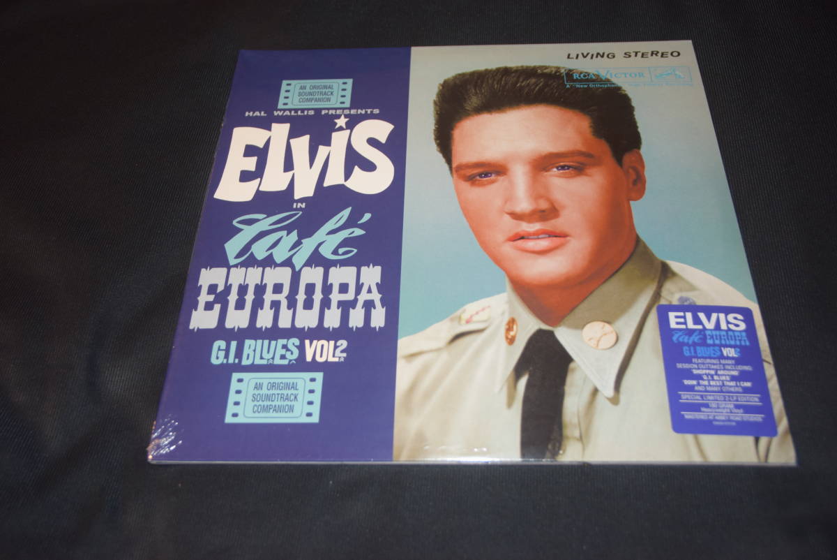新品未開封　　Elvis in Caf Europa G.I. Blues Vol. 2　　　 (2018, 180 Gram, 2LP Vinyl)_画像1