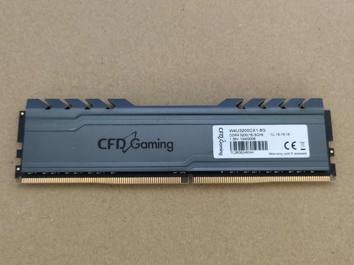 CFD Gaming DDR4 3200 8GB 【デスクトップ用メモリ】①_画像1