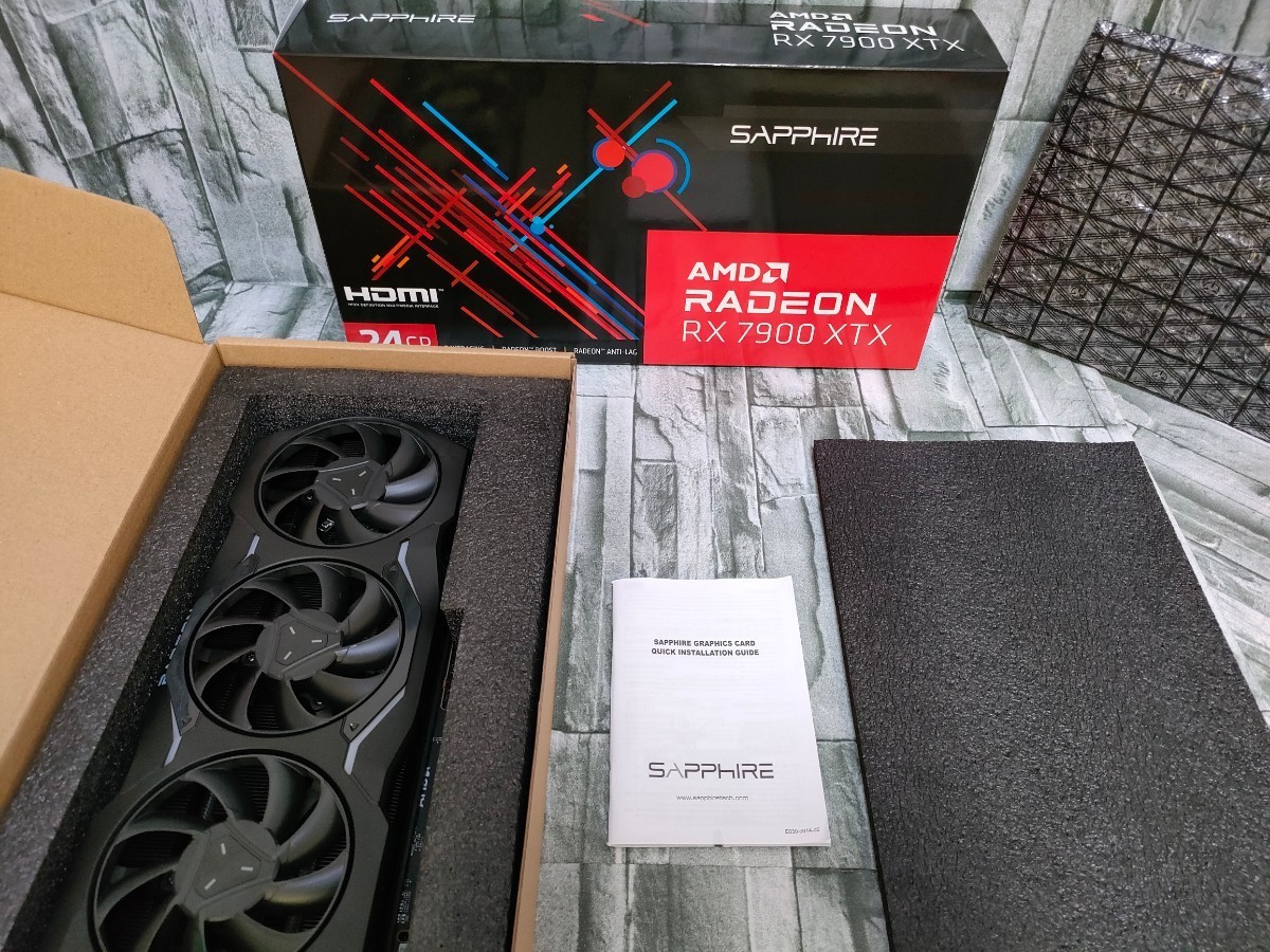AMD SAPPHIRE Radeon RX7900XTX 24GB 【グラフィックボード】_画像2