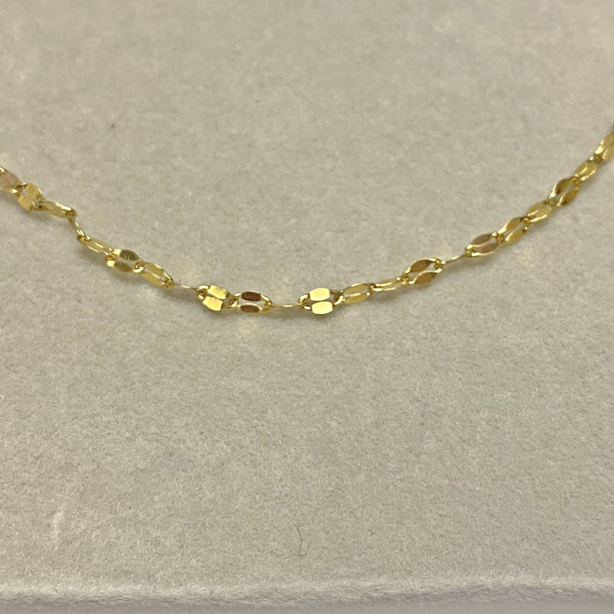 新品 1円スタート ゴールドブレスレット 18金 18kgp 印字あり Gold Bracelet 19_画像3