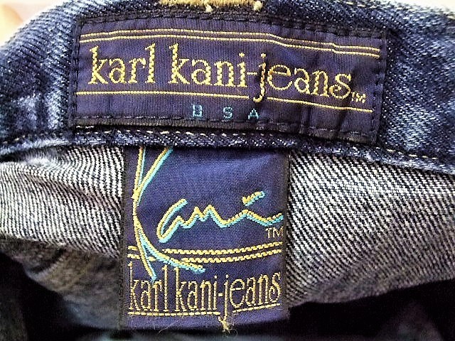 【KARL KANI/カールカナイ】デニム 5ポケット ショーツ DK.INDIGO 30 新品/デッドストック/希少/ヴィンテージ/大き目/ジーンズ/ストリート_画像7