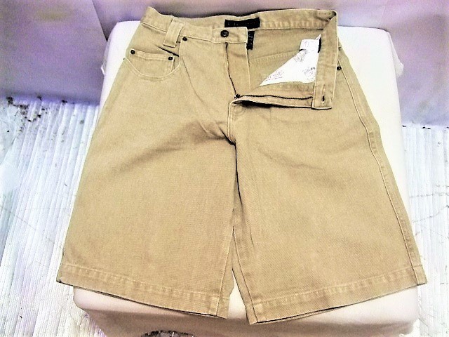 【KARL KANI/カールカナイ】デニム 5ポケット ショーツ BEIGE 30 新品/デッドストック/希少/ヴィンテージ/大き目/ジーンズ/ストリート/買得_画像4