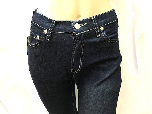 [CIMARRON/ Cimarron ] stretch Denim boots cut pants BUT 27 new goods / dead stock / rare / beautiful legs / thin / comfortable / jeans / Spain made / translation have 