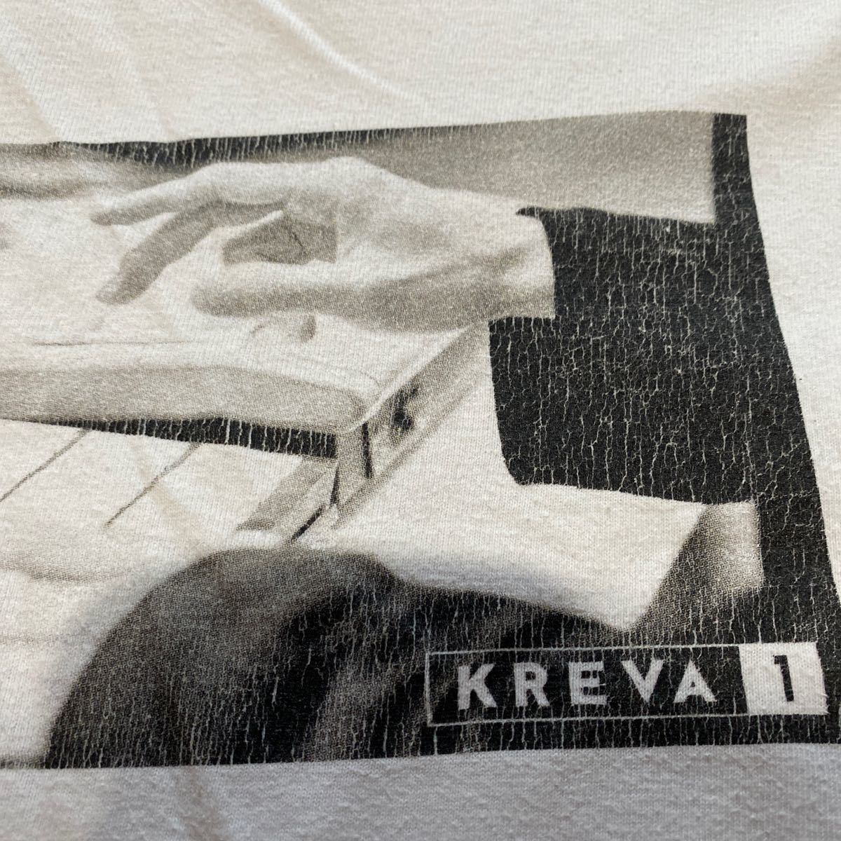  бесплатная доставка б/у одежда футболка с длинным рукавом [KREVA совершенно 1 человек Tour 2018] M размер 