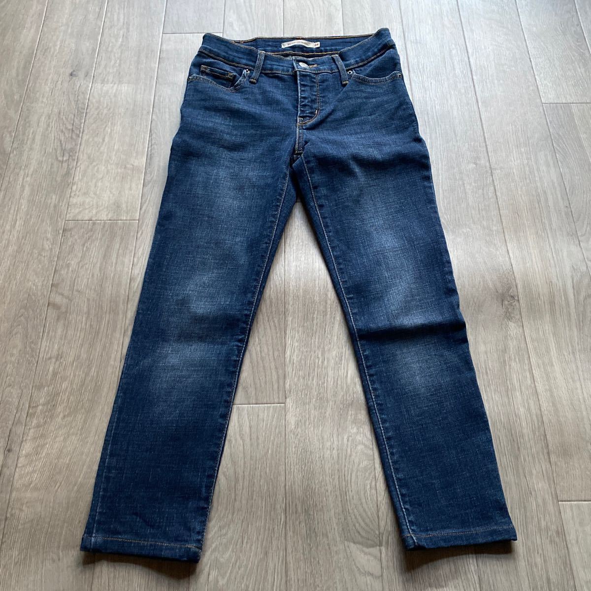 free shipping old clothes jeans [Levi\'s311 SHAPING SKINNY W24]