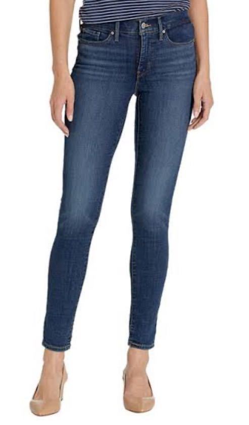  free shipping old clothes jeans [Levi\'s311 SHAPING SKINNY W24]