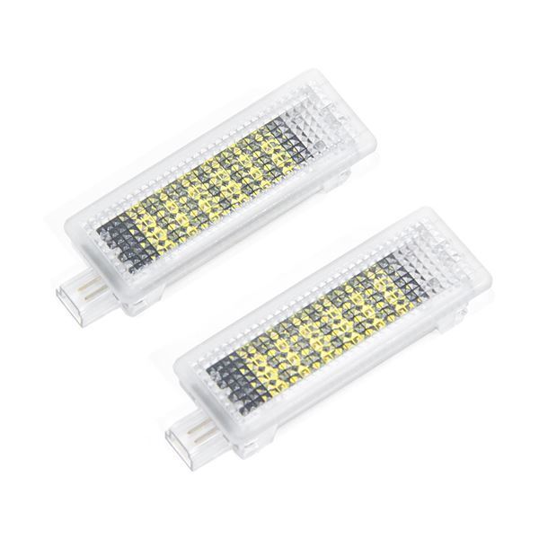 ю 【定形外】 BMW 7シリーズ E65 高輝度 LED ラゲッジ カーテシ ランプ 2個セット キャンセラー内蔵 計36SMD 白 ホワイト トランク リア_画像1