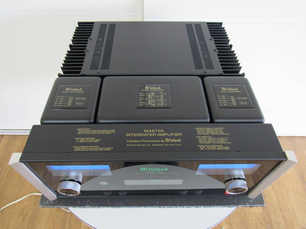  原文:McIntosh マッキントッシュ MA6700 プリメインアンプ 