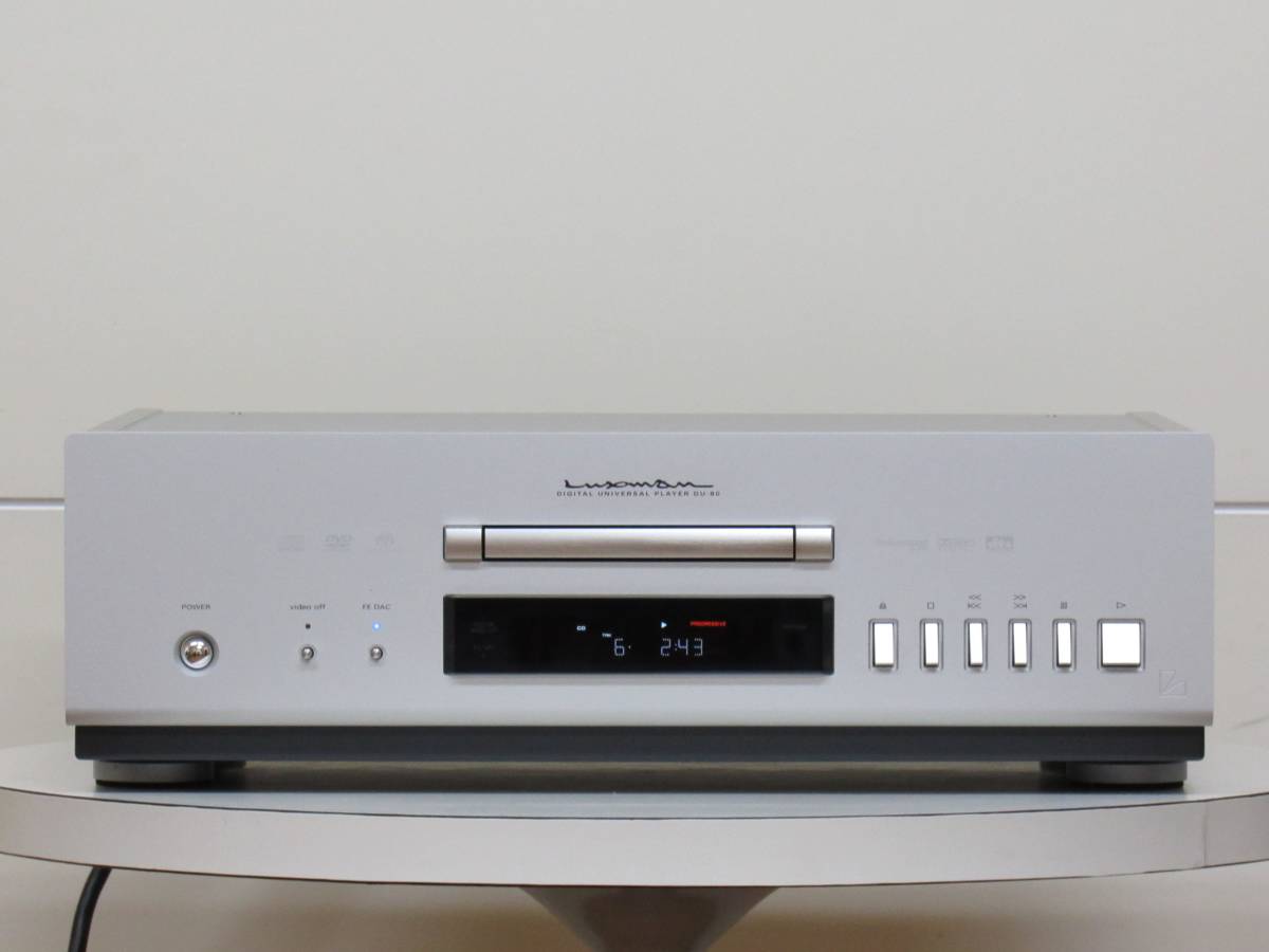 LUXMAN ラックスマン DU-80 デジタルユニバーサルプレーヤー / DVDオーディオ、DVDビデオ、SACD、CD、ビデオCD、CD-R、MP3ファイル / 美品_画像1