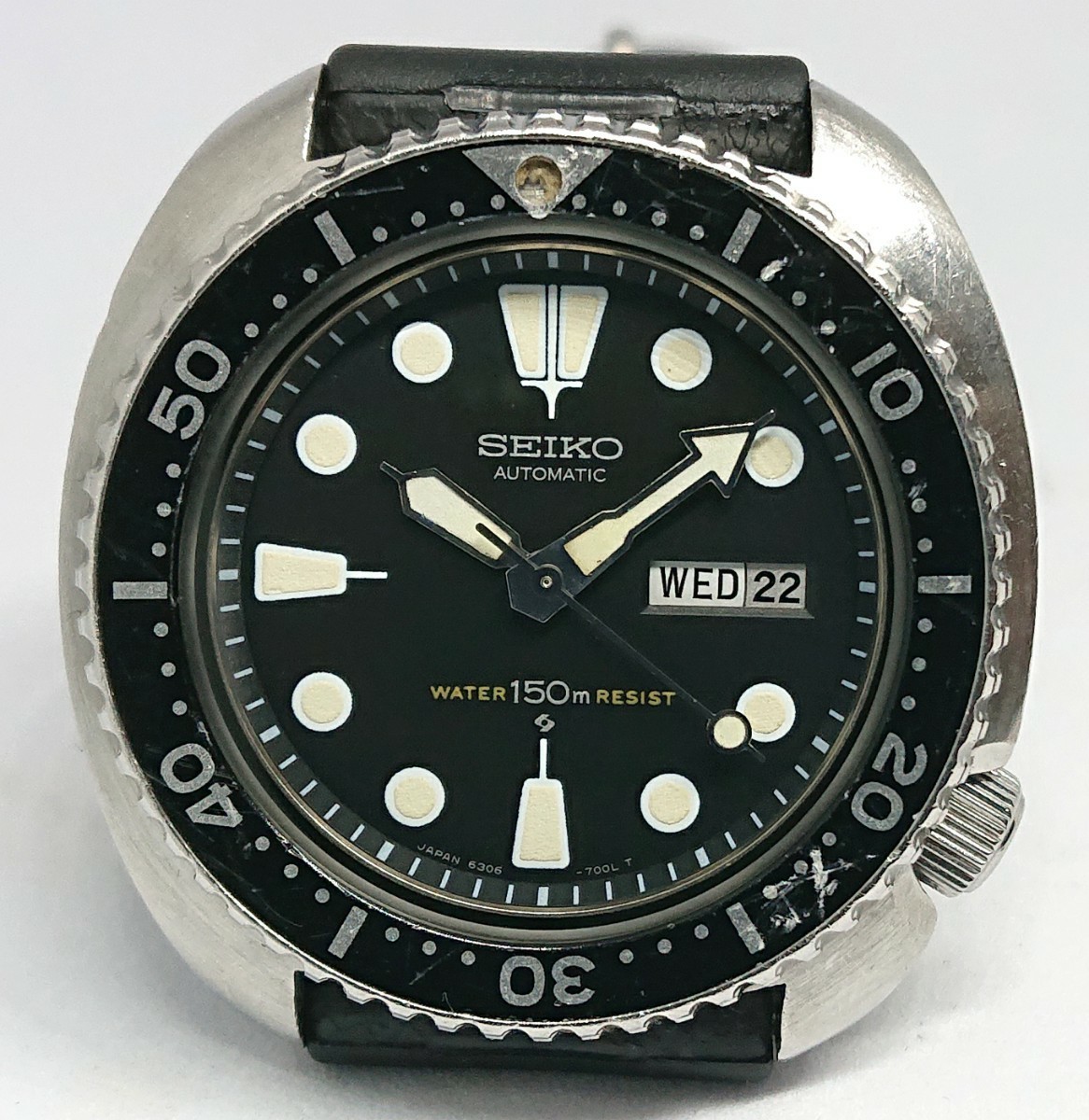 【OH済】SEIKO セイコー サードダイバー 150m 6306-7001 1978年頃 アンティーク 自動巻き_画像2