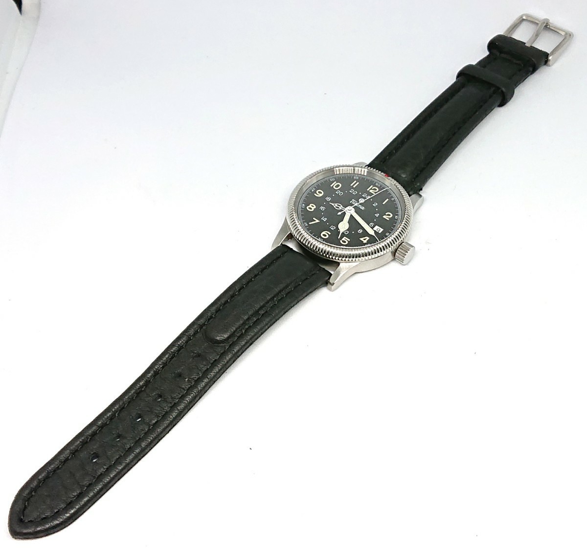 Tutima チュチマ フリーガー GMT 639 自動巻き ブラック|Yahoo Tutima チュチマ フリーガー GMT 639 自動巻き ブラック|Yahoo