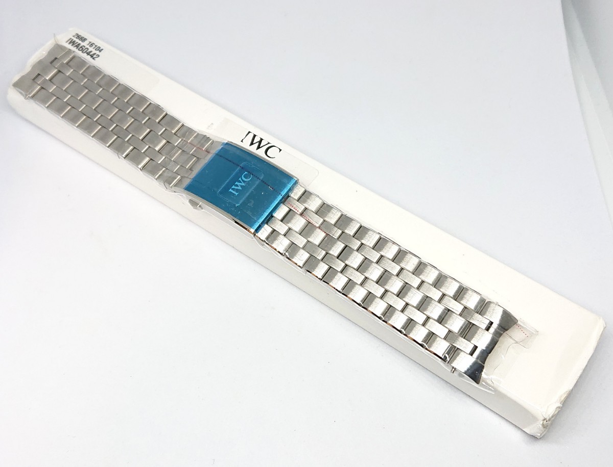 未使用 純正 IWC ステンレス ブレス 21mm IWA60442|Yahoo 未使用 純正 IWC ステンレス ブレス 21mm IWA60442|Yahoo