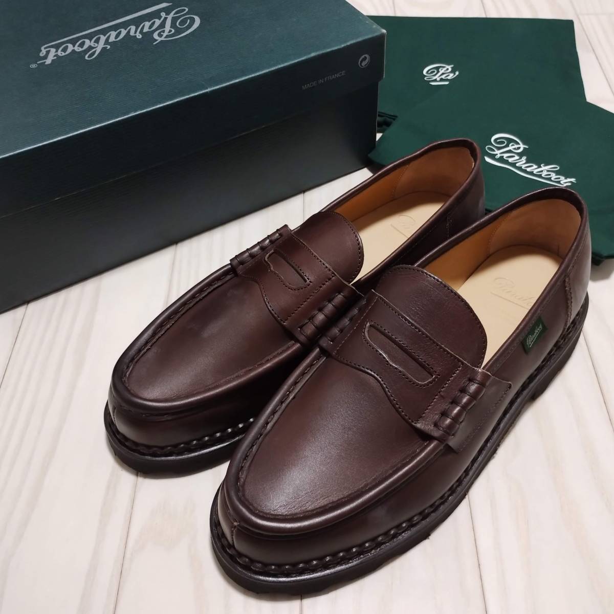 paraboot REIMSランス 8.5 カフェ paraboot REIMSランス 8.5 カフェ