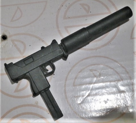 1/6 [ sub machine gun in gram M10 + suppressor MAC10 ] Junk Roo z figure doll custom for Sune -k I zu-ji-