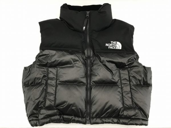 #128/RM551★【サイズ：M/90】THE NORTH FACE(ノースフェイス) W'S NOVELTY NUPTSE DOWN VEST ヌプシダウンベスト NV1DP80K BLACK_画像1