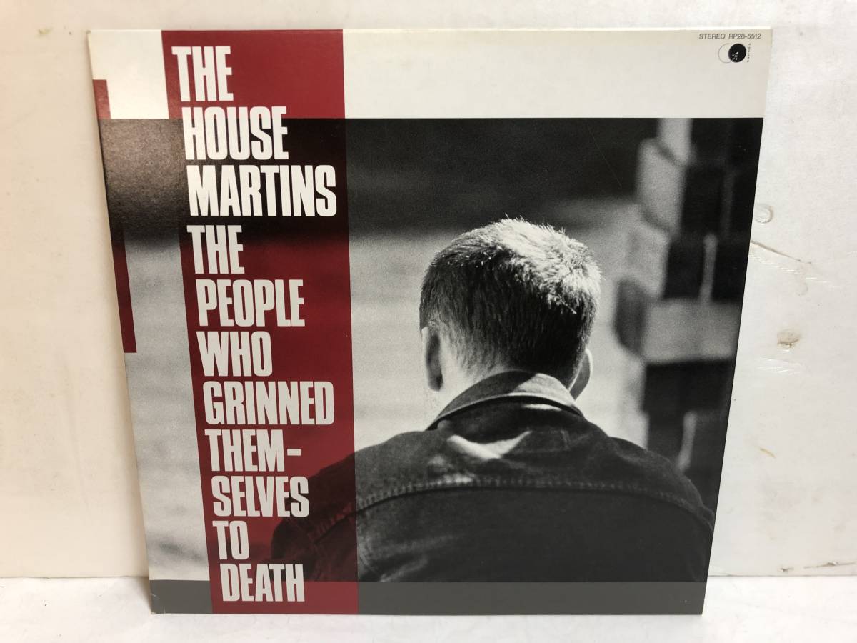 31216S 見本盤 12inch LP★ザ・ハウスマーティンズ/THE HOUSEMARTINS/THE PEOPLE WHO GRINNED THEMSELVES TO DEATH★RP28-5512の画像1