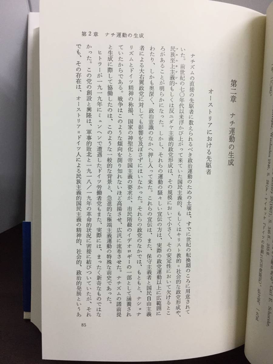 ドイツの独裁I ナチズムの生成・構造・帰結　K. D. ブラッハー 著　岩波書店　DB23_画像8