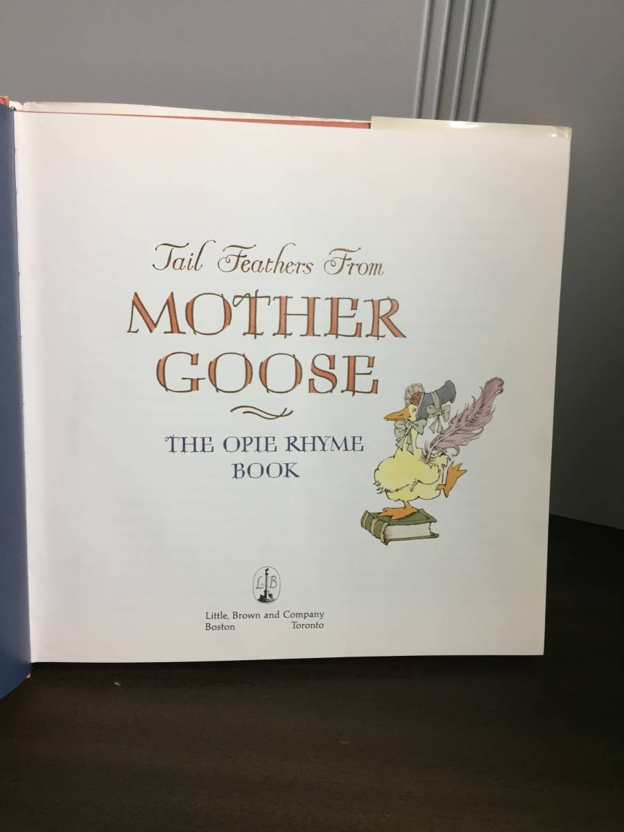 英語洋書　アイオナ・オーピー　マザーグース　Tail Feathers from Mother Goose: The Opie Rhyme Book 　A423_画像5