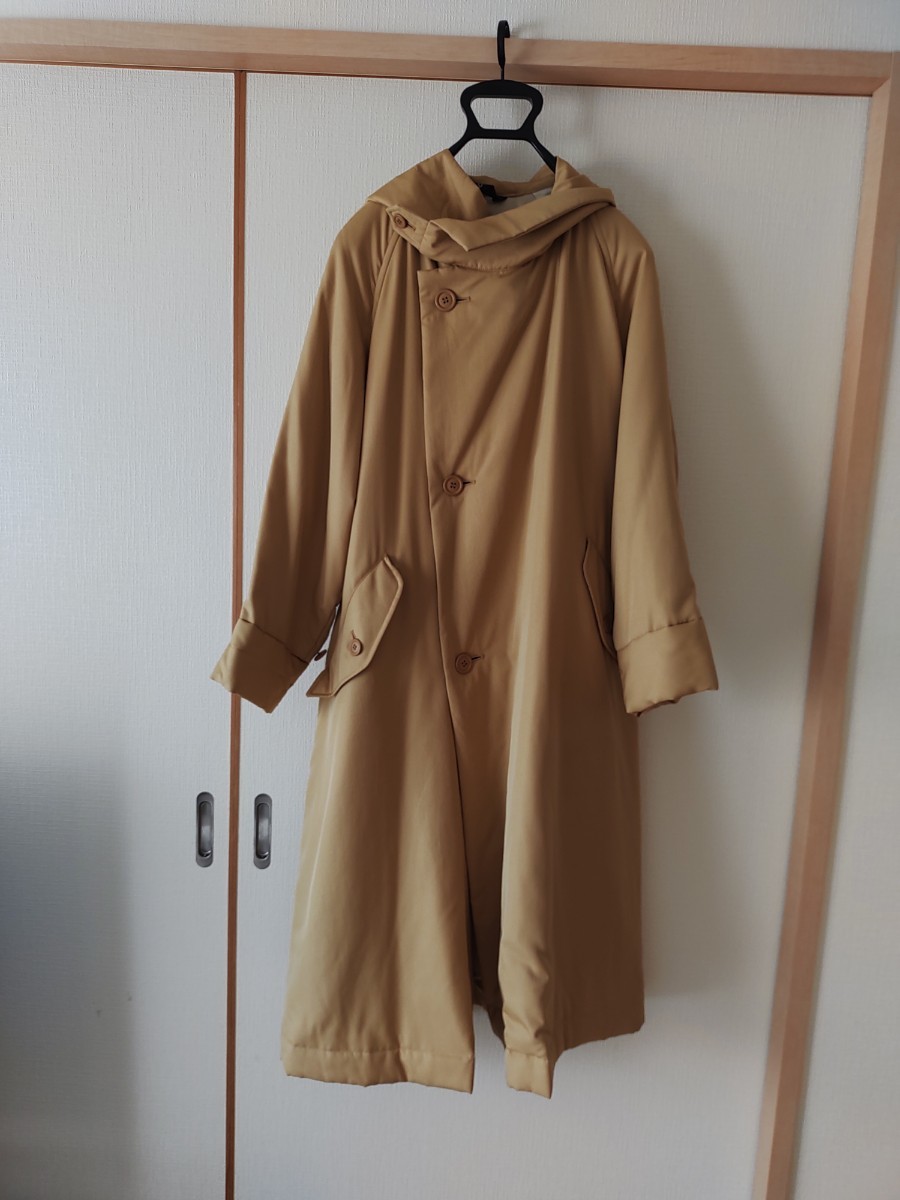 【希少/80年代】 ISSEY MIYAKE【WIND COAT ウインドコート】WINDCOAT ビッグシルエット コート イッセイミヤケ　ベージュ系