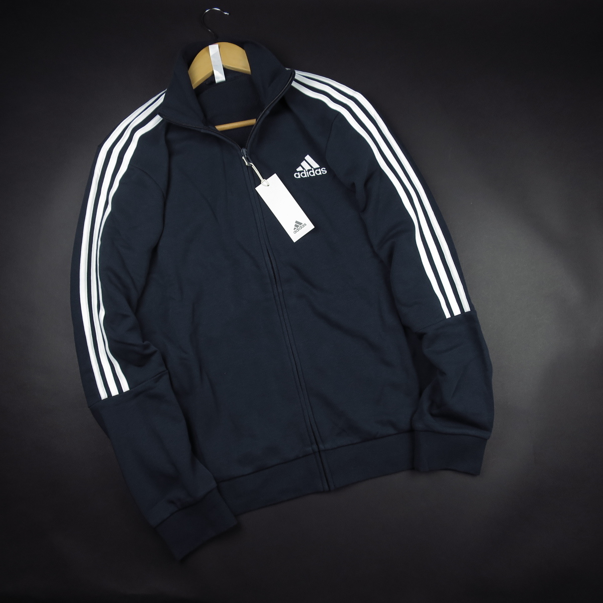 新品★adidas/アディダス/EROREADY 3ストライプス トラックスーツ220/977紺/XO【2XL】_画像10