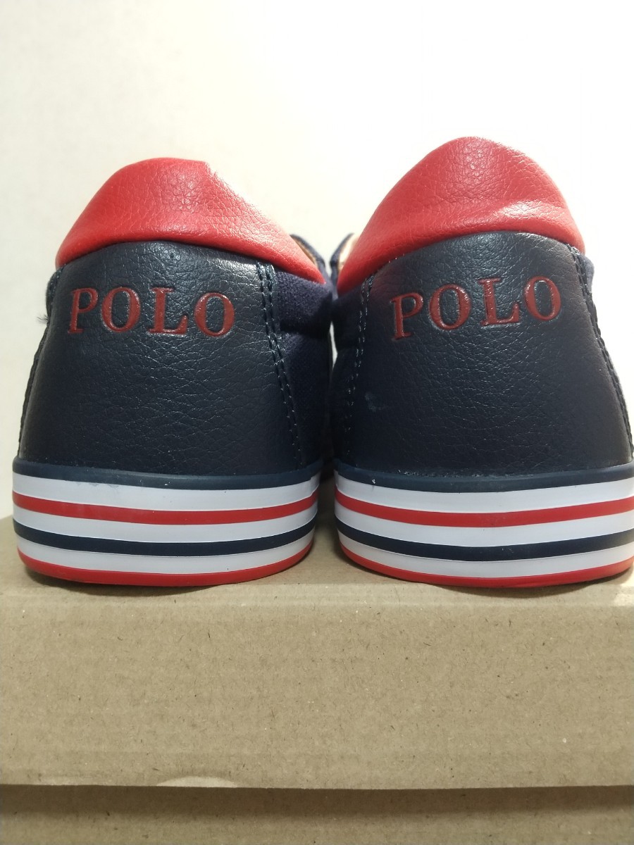 ☆新品☆ POLO RALPH LAUREN(ポロ ラルフ ローレン) メンズ キャンバススニーカー 27ｃｍ 【送料無料】_画像9