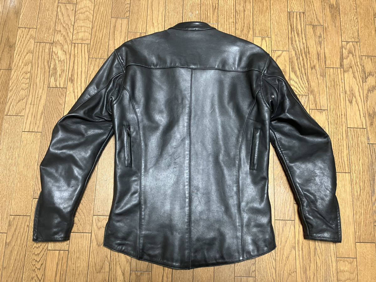 ［希少モデル］KADOYA カドヤ K's LEATHERシングルレザージャケット サイズM_画像5