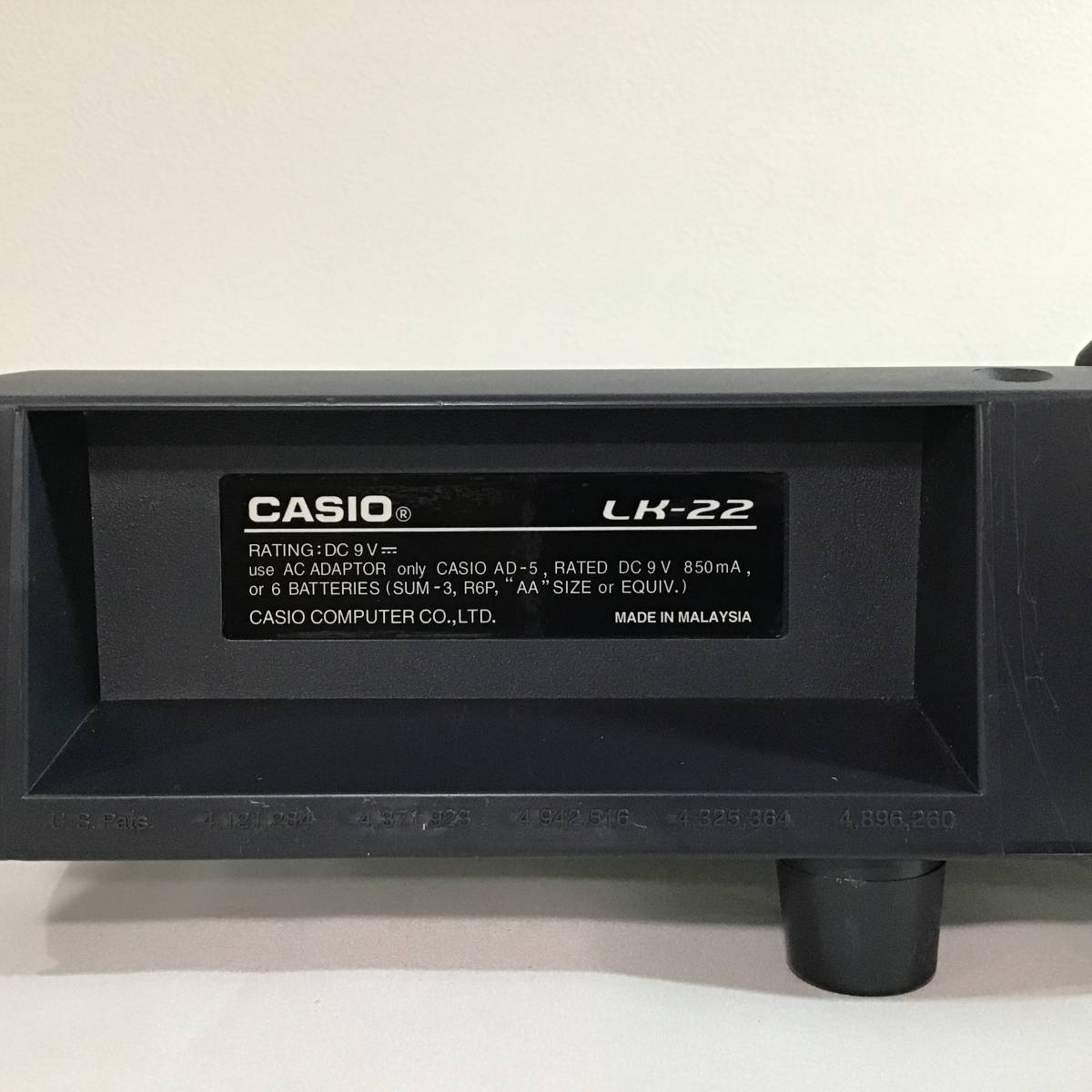 D-765* свет навигация 49 ключ клавиатура LK-22 CASIO Casio * рабочее состояние подтверждено ( корпус * шнур электропитания только )