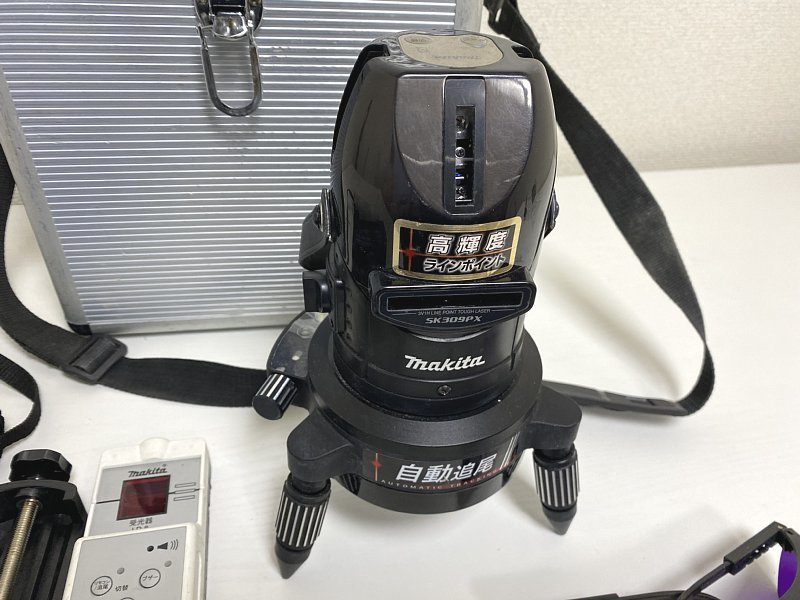 送料無料■マキタ makita 屋内屋外兼用墨出し器 自動追尾 SK309PX レシバー付き_画像2