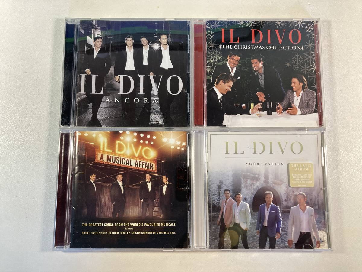 W7996 イル・ディーヴォ 4枚セット｜Il Divo Ancora The Christmas Collection Amor & Pasion A Musical Affair_画像1