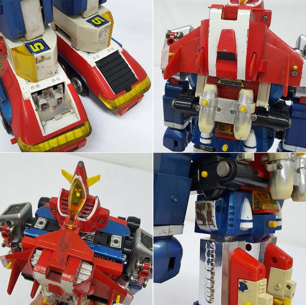 【ジャンク】【中古】ポピー 超合金 超電磁マシーン ボルテスV 当時物 ロボット【80サイズ】【福山店】_画像4