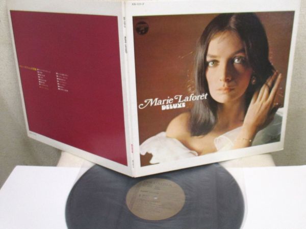 ## Marie Laforet / Deluxe マリー・ラフォレの肖像 JAPANESE LP COLUMBIA XS-101-F 国内盤_画像1