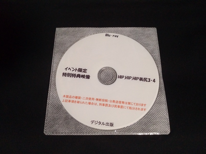 ブルーレイ 浜田翔子 ＆ 浜田コウ3・4 イベント限定特典ディスクのみ デジタル出版 競泳水着 ROM 同人_画像1