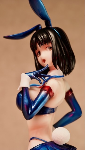 アマガミ　ガレージキット　田中恵子　うさぎさん　塗装済み完成品　フィギュア全高26cm おまけ台座つき_画像2