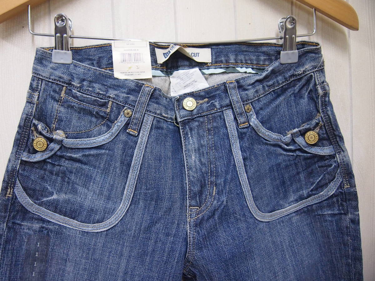 新古品☆ＧＡＰ　ＤＥＭＩ　ＢＯＯＴ　ＣＵＴ☆サイズ１☆ストレッチ有☆デニム☆３１２Ｓ４－Ｃ１３７０８_画像2